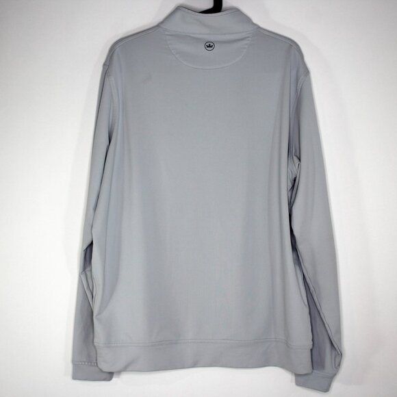 Peter Millar Mens Large Perth Quarter Zip Performance Golf Sweatshirt F1238 - Picture 8 of 8